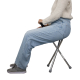 Gehstock mit klappbarem Sitz | Dreibein-Krücke | Aluminium | Bis zu 90 kg | Modell: Gloria | Mobiclinic - Foto 11