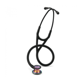 Diagnostisches Stethoskop | Schwarz | Regenbogenfarben | Kardiologie IV | Littmann