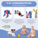 Kinderrutsche | klappbar | Korb und Ball | runde Kanten | rutschfeste Stufen | max. 35 kg | Blau | Dino| Mobiclinic - Foto 6