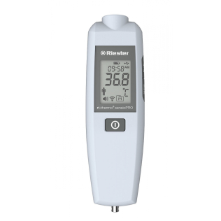 Berührungsloses Thermometer | Infrarot | Bluetooth | Ri-thermo® sensioPRO | 1840 | Riester Berührungsloses Thermometer | Infrarot | Bluetooth | Ri-thermo® sensioPRO | 1840 | Riester