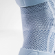 Bauerfeind Elastische Kniebandage | Stabilisator | Gelenkschienen und Polsterung | Titan | Verschiedene Größen | GenuTrain S - Foto 3