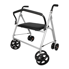 Rollator für Erwachsene | Adipositas | Bis 180 kg | Faltbar | Kanguro Maxi | Forta