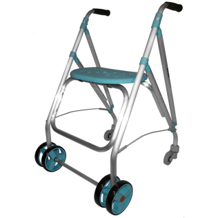 Rollator | Zusammenklappbar | Aluminium | Smaragdfarben | ARA-PLUS | Forta