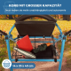 Klappbarer Rollator | Sitz und Rückenlehne | Aluminium | Korb | Für ältere Menschen | Blau | Modell: Prado | Mobiclinic - Foto 7