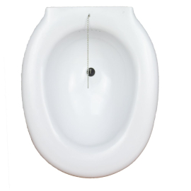 Auf die Toilette aufsetzbares Bidet | Sitzbecken | Bidet für WC | sehr einfach zu verwenden | Größe: 38 x 41,5 x 14 cm
