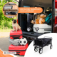 Transportwagen für Strand und Garten | Verstellbarer Griff | 85x54,5x75cm | Zusammenklappbar | 360º-Räder |Duna Pro | Mobiclinic - Foto 2