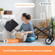 Transportwagen für Strand und Garten | Verstellbarer Griff | 85x54,5x75cm | Zusammenklappbar | 360º-Räder |Duna Pro | Mobiclinic - Foto 4