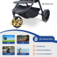 Kinderwagen mit 3 Rädern |Leicht |Geländeräder |5-Punkt-Gurt |Rückentasche |Max. 22kg |Agnes| Mobiclinic - Foto 5