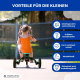 5-in-1 Dreirad | Umbaubar | Verstellbar | Max. 25 kg | Leichtgewicht | 1,5–5 Jahre | Blau | Chase | Mobiclinic - Foto 6