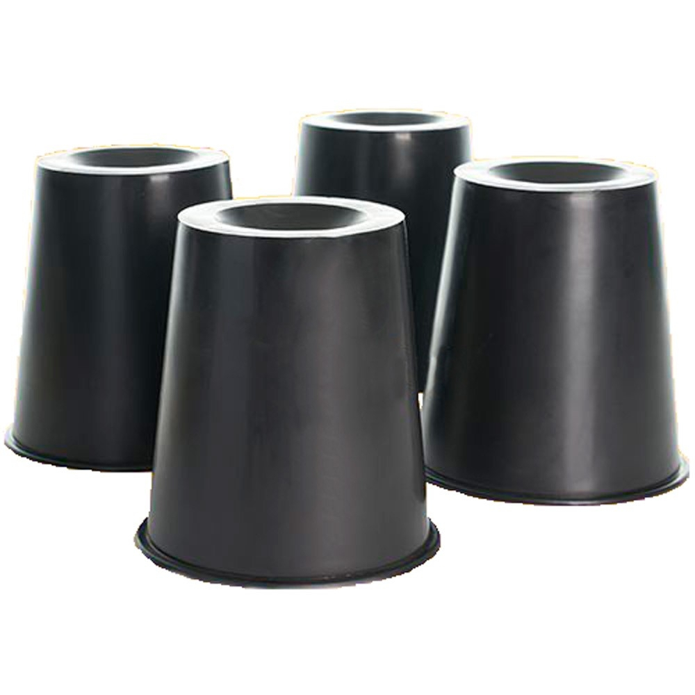 BSTD-Home Möbelerhöhungen – Stapelbar, 7,6 Cm Höhe, 1000 Kg Tragkraft, 4er Set In Weiß – Für Betten, Sofas & Mehr