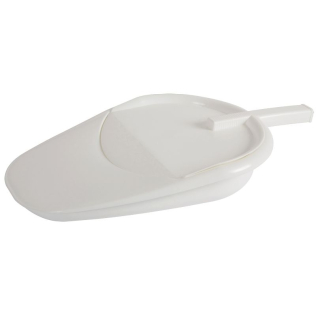 Bettpfanne| Mit Deckel und Griff Bettpfanne| Mit Deckel und Griff