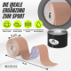 2er Pack Kinesio Tape | Schwarz und Beige | Neuromuskuläre Bandage | 5mx5cm | Modell: Mobitape | Mobiclinic - Foto 2