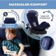 Kindersitz | 360º Drehung | Verstellbare Rückenlehne | 40-150 cm | 0-12 Jahre | Isofix | Top Tether | Pandafix | Mobiclinic - Foto 5