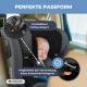 Kindersitz | 360º Drehung | Verstellbare Rückenlehne | 40-150 cm | 0-12 Jahre | Isofix | Top Tether | Pandafix | Mobiclinic - Foto 4