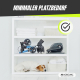 Mini-Ellipsentrainer 10 Gänge | LCD-Display | Rutschfeste Pedale | Grau | Modell: Veleta | Mobiclinic - Foto 4