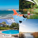 Hundeschwimmweste | Verstellbares Geschirr | Ringleine | Griff | Leichtgewicht | Flosse | Sharky | L | Mobiclinic - Foto 7