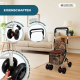 Einkaufswagen Rollator | 4 Räder | Zusammenklappbar | Mit Tasche | Mit Bremssystem | Muster | Coliseo | Mobiclinic - Foto 3