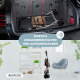 Einkaufswagen Rollator | 4 Räder | Zusammenklappbar | Mit Tasche | Mit Bremssystem | Muster | Coliseo | Mobiclinic - Foto 4