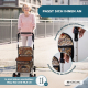 Einkaufswagen Rollator | 4 Räder | Zusammenklappbar | Mit Tasche | Mit Bremssystem | Muster | Coliseo | Mobiclinic - Foto 5