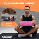 Massagerolle | Schaumgummi | 14 x 33 cm | Vielseitig | Leicht | Verhindert Verletzungen | Orange | FitRoller | Mobiclinic - Foto 14