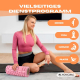 Massagerolle | Schaumgummi | 14 x 33 cm | Vielseitig | Leicht | Verhindert Verletzungen | Orange | FitRoller | Mobiclinic - Foto 9