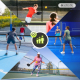 Pickleball-Set | 4 Schläger | 4 Bälle | Netz mit Rädern | Tragetasche | Rutschfester Griff | Mobiall | Mobiclinic - Foto 7