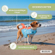 Hundeschwimmweste | Verstellbares Geschirr | Ringleine | Griff | Leichtgewicht | Flosse | Sharky | L | Mobiclinic - Foto 10