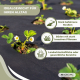 Unkrautvlies | 150g/m² | UV-beständig | Atmungsaktiv und diffusionsoffen | 1 x 5 m | HerbStop | Mobiclinic - Foto 3
