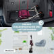 Einkaufswagen Gehwagen | 4 Räder | Bis 120 kg | Faltbar | Mit Tasche | Bremssystem | Fuchsia| Coliseum | Mobiclinic - Foto 5