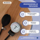 Manuelles Arm Tensiometer und Stethoskop Pack | Aluminium Doppelglockenstethoskop | Mobiclinic - Foto 3