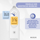 Ohrthermometer | Speicher | Fieberalarm | Automatische Abschaltung | Anzeige | ºC und ºF | Thermobi | Mobiclinic - Foto 4
