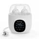 Doppelter Flaschenwärmer | 6 in 1 | Sterilisator | Einstellbare Temperatur | Programmierbar | Kompakt | Bibidu | Mobiclinic - Foto 1