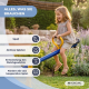 Kinderwippe | 360º Drehung | 2 Sitze | 200 x 66 x 35 cm | Bequemer Griff | Sicher | Mobifun | Mobiclinic - Foto 6