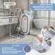 Babybadewanne | Höhenverstellbar | Zusammenklappbar | Räder mit 360º-Bremse | Kissen | Stauraum | Bubba Max | Mobiclinic - Foto 6