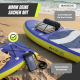 Aufblasbares Paddleboard | 315x78x15cm | Max. 150kg | Verstellbares Paddel | Rucksack und Pumpe | Stitch | Mobiclinic - Foto 7