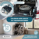 Rollstuhl | Verstellbarer Rahmen | Schnellverschluss | Kippsicherung | Luftreifen | Aluminium | Trevi | Mobiclinic - Foto 8