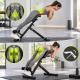 Römischer Stuhl | Höhen- und längenverstellbar | Schaumstoffrollen | Bis zu 136 kg | Stahl | Romanfit | Mobiclinic - Foto 6