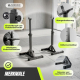 Gewichtsständer | Bis zu 300 kg | Höhenverstellbar | Sicherheitsstützen | Rutschfester Boden | Ironrack | Mobiclinic - Foto 4