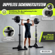 Gewichtsständer | Bis zu 300 kg | Höhenverstellbar | Sicherheitsstützen | Rutschfester Boden | Ironrack | Mobiclinic - Foto 6