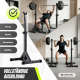 Gewichtsständer | Bis zu 300 kg | Höhenverstellbar | Sicherheitsstützen | Rutschfester Boden | Ironrack | Mobiclinic - Foto 8