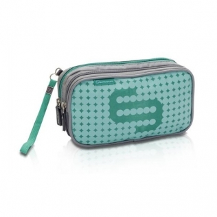 Elite Bags | trousse isotherme de jour | Couleur verte | Pour les diabétiques