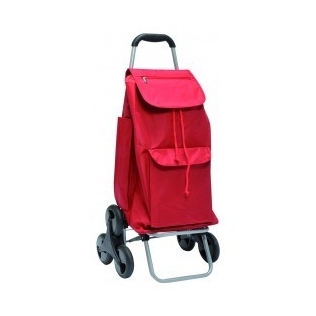 Caddie de course | 6 roues | Rouge