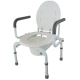 Toilette avec chaise pliante avec accoudoirs réglables et hauteur - Foto 1