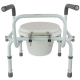 Toilette avec chaise pliante avec accoudoirs réglables et hauteur - Foto 6