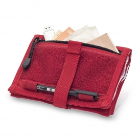Bracelet porte-documents | Adaptable | Rouge | Map's | Elite Bags