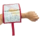 Bracelet porte-documents | Adaptable | Rouge | Map's | Elite Bags - Foto 4