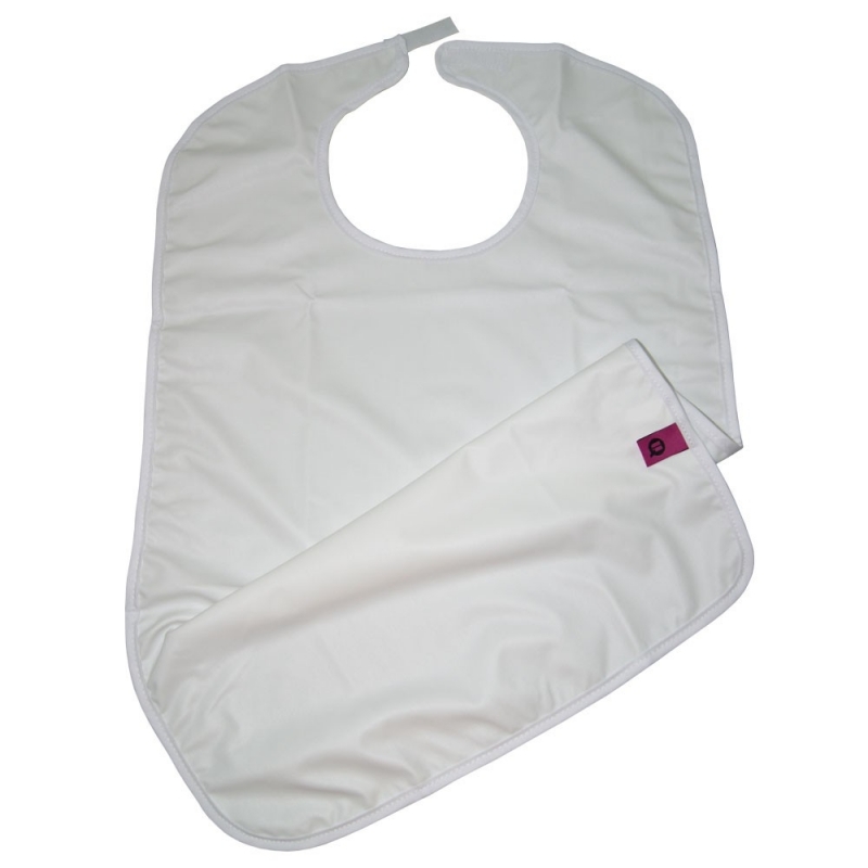 Bavoir pour adulte Couleur blanc