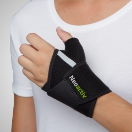 Bandage pour poignet avec protège-pouce | Néoprène | Spraps | Taille unique | MQ15A | EMO