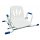 Chaise pivotante de baignoire | 4 positions |Stainless steel | - Foto 1