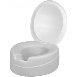 Rehausseur de wc, blanc, avec couvercle, contact plus neo xl (Herdegen)